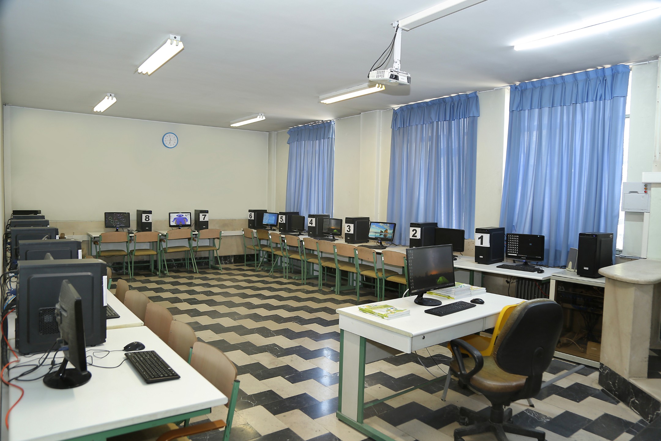 Students studying world-class curriculum