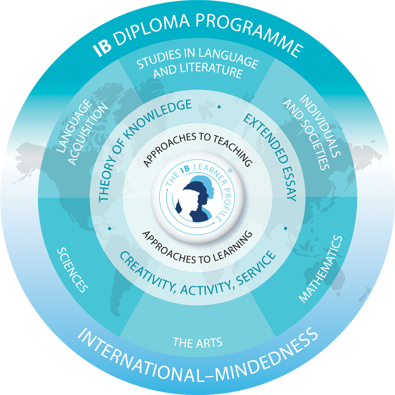 Students studying world-class curriculum