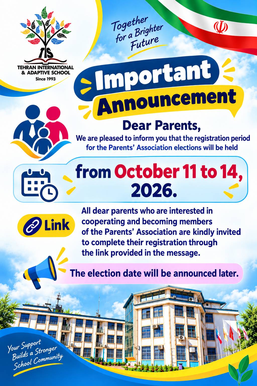 Notice to All Respected Parents